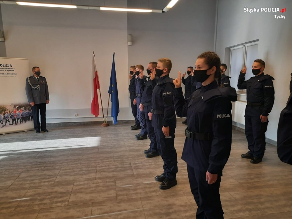 Nowi policjanci złożyli ślubowanie