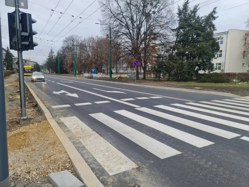 Skrzyżowanie ul. Grota Roweckiego i Edukacji już przejezdne