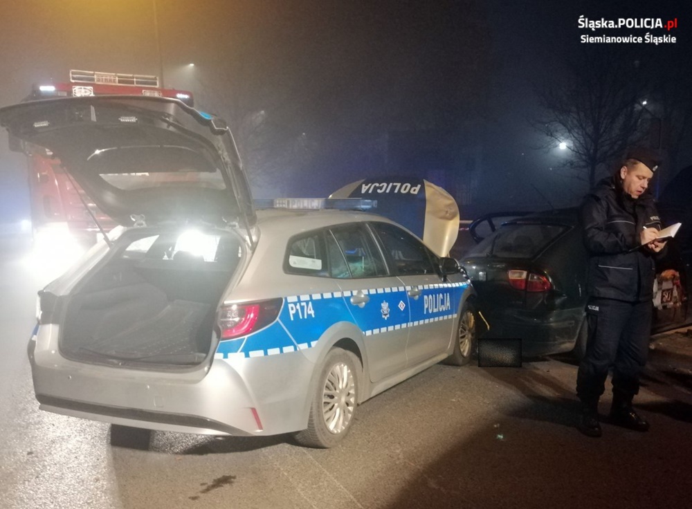 Pościg za osobówką, której kierowca nie zatrzymał się do kontroli