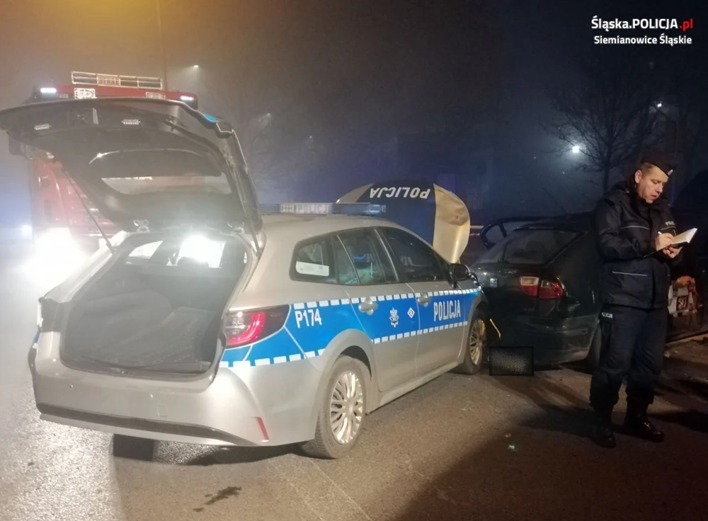 Pościg za osobówką, której kierowca nie zatrzymał się do kontroli