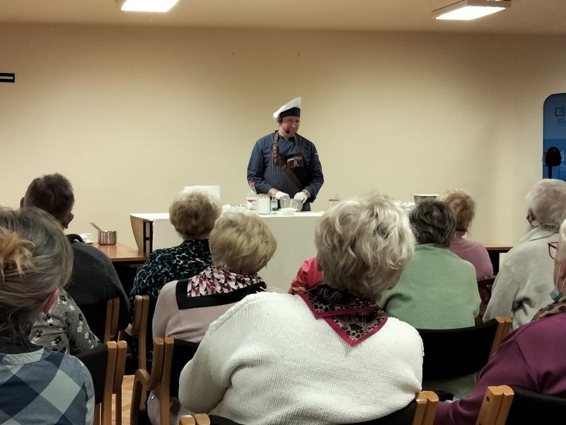 Remigiusz Rączka gotował w Bibliotece