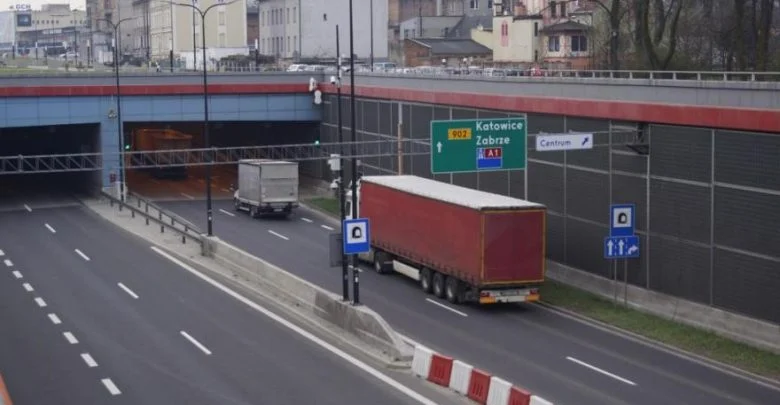 Tunel na DTŚ będzie w nocy zamknięty. Nie przez wypadek. Będą tam kręcić film!