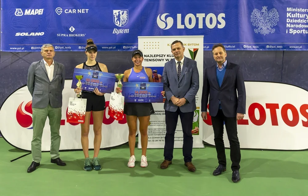 Weronika Falkowska wygrywa Halowy Puchar Polski w Bytomiu