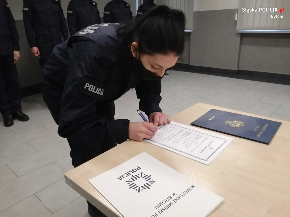 Nowi policjanci złożyli ślubowanie