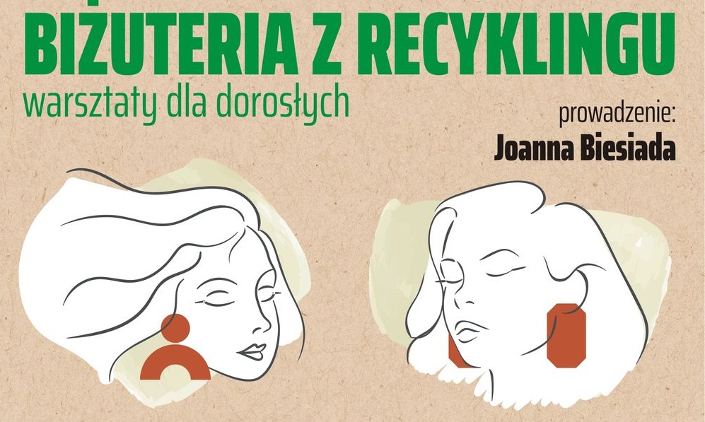 Warsztaty "Kreatywny Senior" – biżuteria z recyklingu w Zagłębiowskiej Mediatece