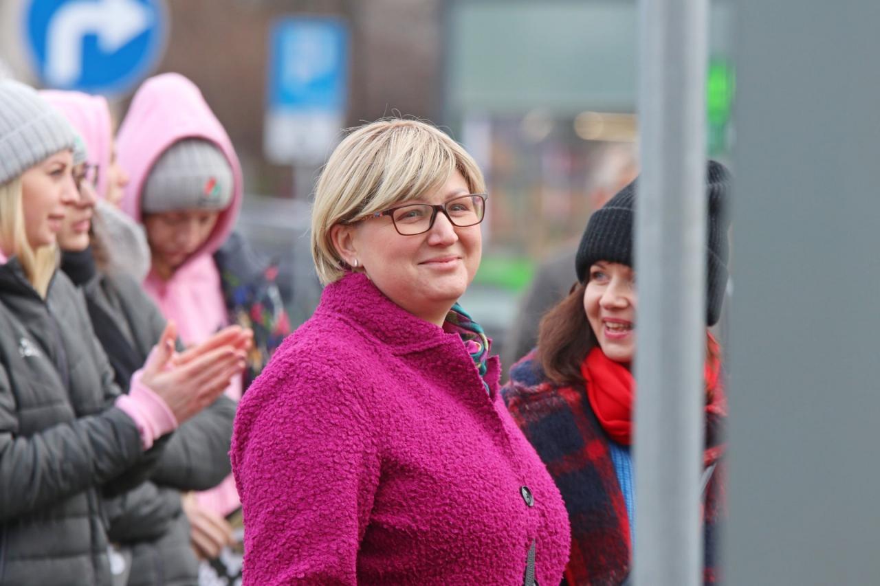 W Sosnowcu otwarto rondo im. Praw Kobiet 11