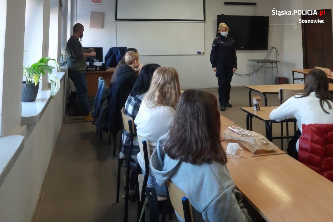 Cykl spotkań z młodzieżą na temat handlu ludźmi