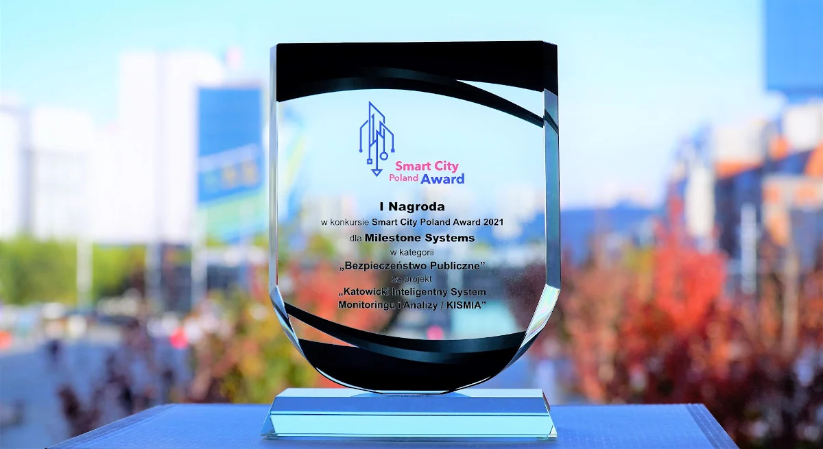 KISMiA z pierwszą nagrodą w Smart City Poland Award 2021