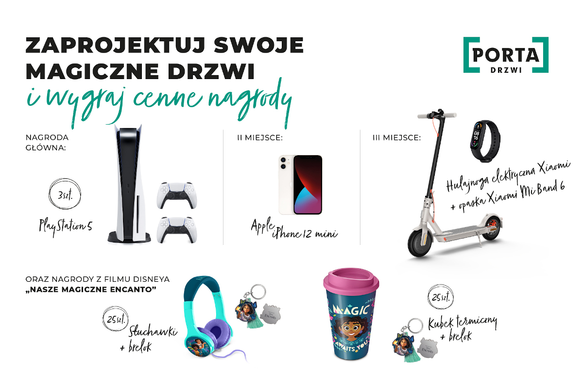 Zaprojektuj magiczne drzwi - wygraj konsolę PlayStation5