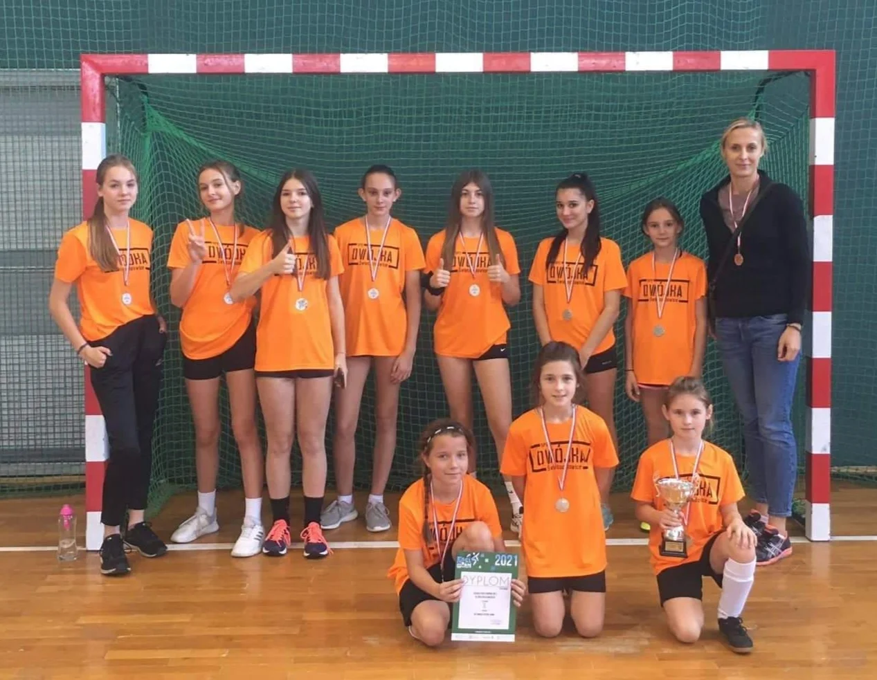 Srebrne futsalistki z SP nr 2