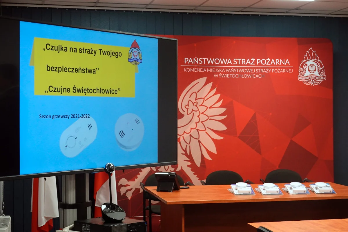 Czujki dymu i czadu dla mieszkańców Świętochłowic