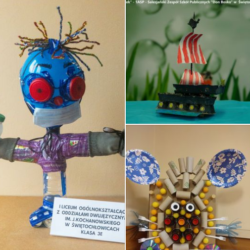 Rzeźba z odpadów – konkurs dla przedszkoli i szkół