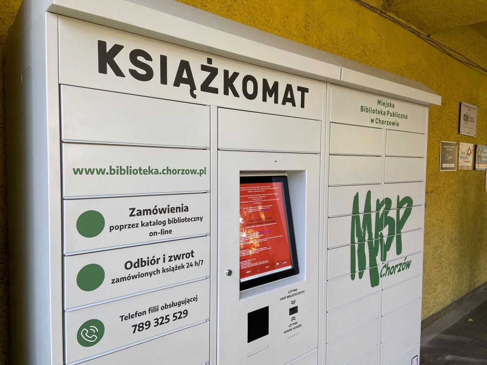 W Maciejkowicach stanął pierwszy książkomat!