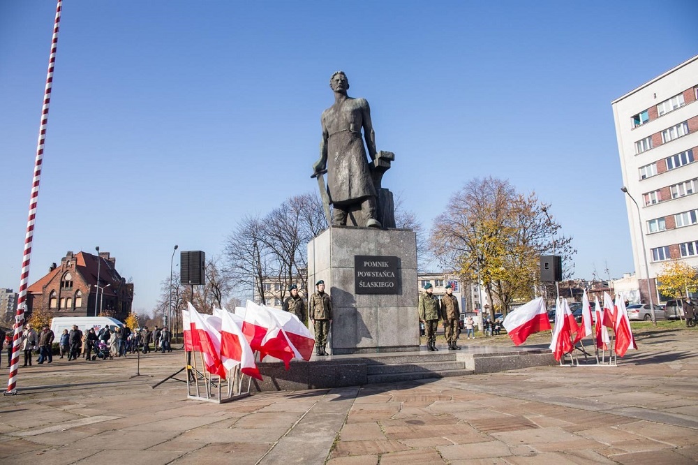 Chorzów: Uroczystości związane z obchodami 103. rocznicy odzyskania niepodległości