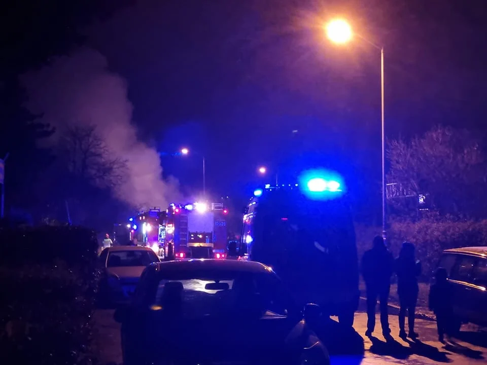 Chorzów: Wybuch butli gazowej na ROD "Wypoczynek Górnika"