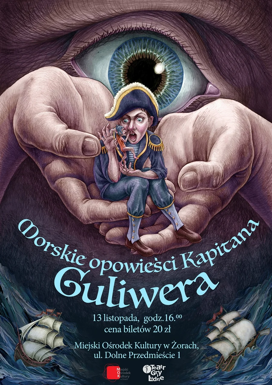 "Morskie opowieści Kapitana Guliwera" dla wszystkich żądnych przygód i odważnych dzieci!
