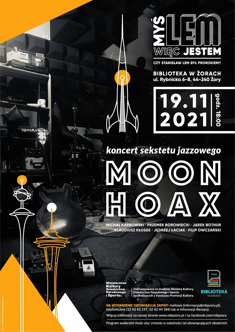 Koncert sekstetu jazzowego MOON HOAX