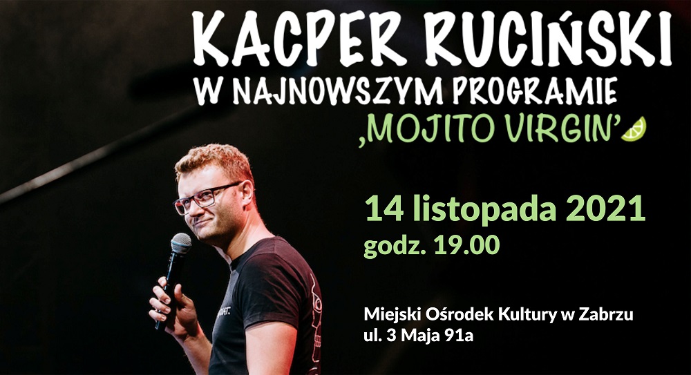 Kacper Ruciński w Miejskim Ośrodku Kultury