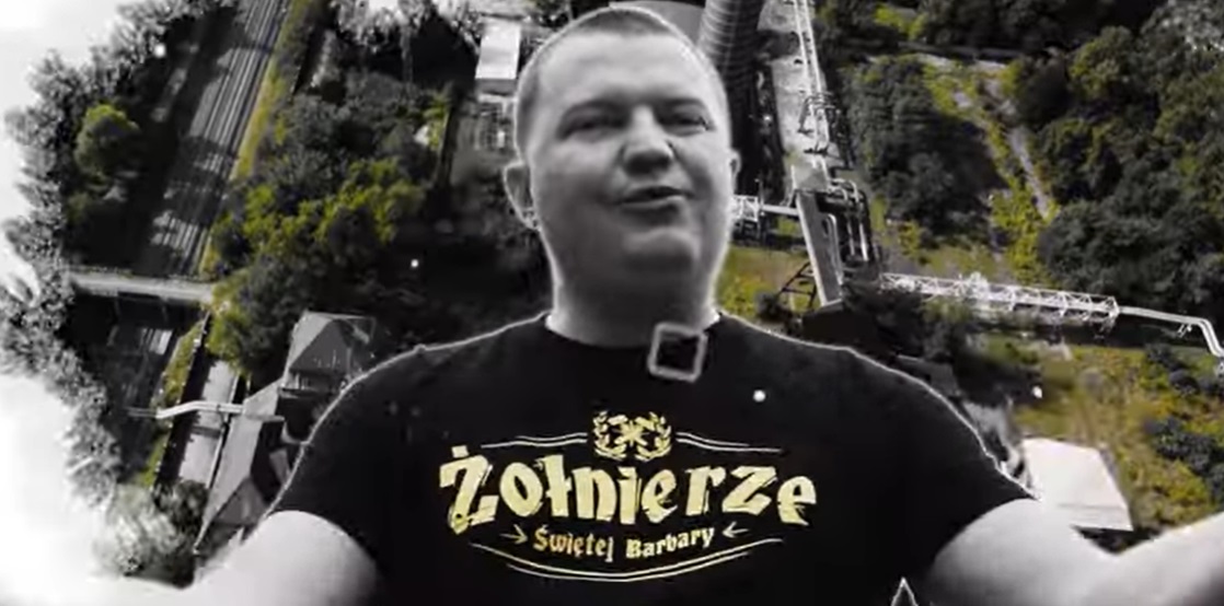 „Górnicze Charaktery” to nowa piosenka rapera Marcina Grosa stworzona z okazji Barbórki