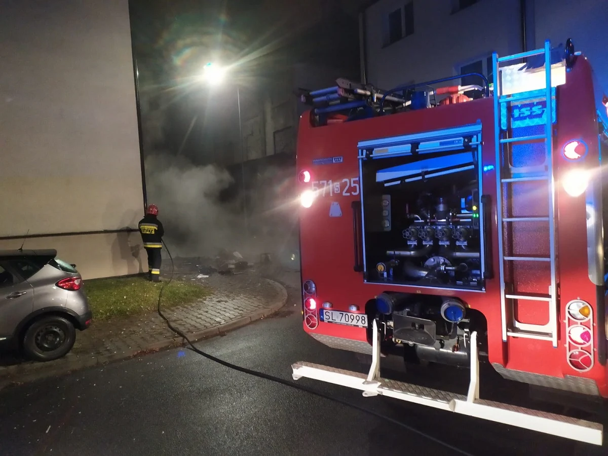 Ruda Śląska: Pożar mieszkania przy ul. Dobrej Nadziei