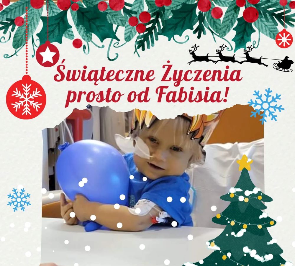 Mały wojownik Fabianek wspiera zbiórkę na rzecz Elżbiety Żurek!