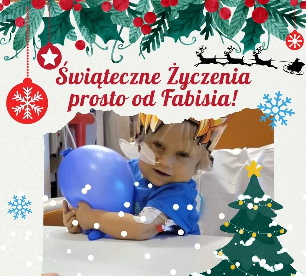 Mały wojownik Fabianek wspiera zbiórkę na rzecz Elżbiety Żurek!