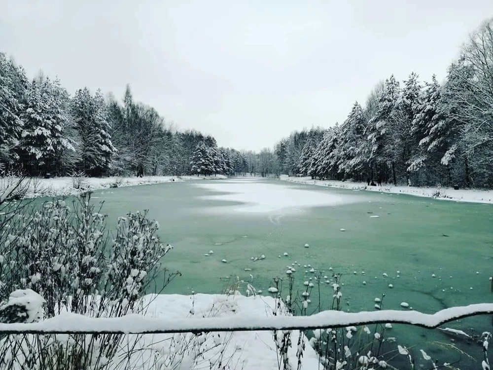 Zobaczcie, jak prezentuje się Ruda Śląska, przyozdobiona białym płaszczem [FOTO]