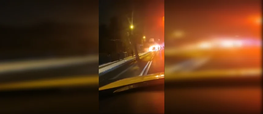 Pożar autobusu na ulicy Tunkla! [WIDEO]
