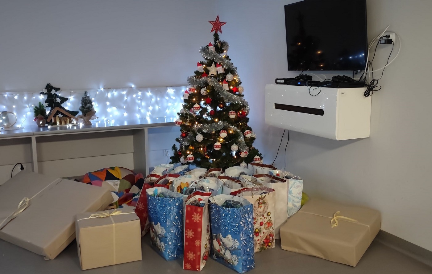 Spotkanie wigilijne w świetlicy socjoterapeutycznej