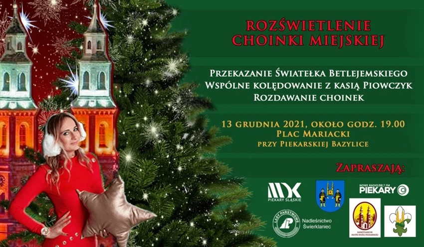 Rozświetlenie miejskiej choinki