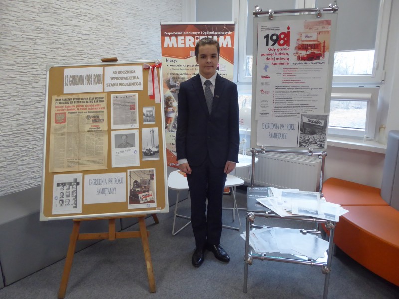 Sukces ucznia Meritum w wojewódzkim konkursie literackim