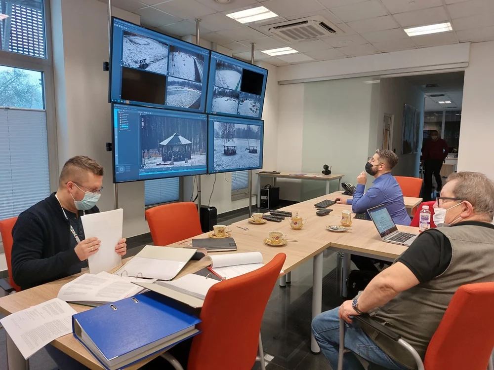 Odbiór prac związanych z realizacją inwestycji pn. "Monitoring miejski"