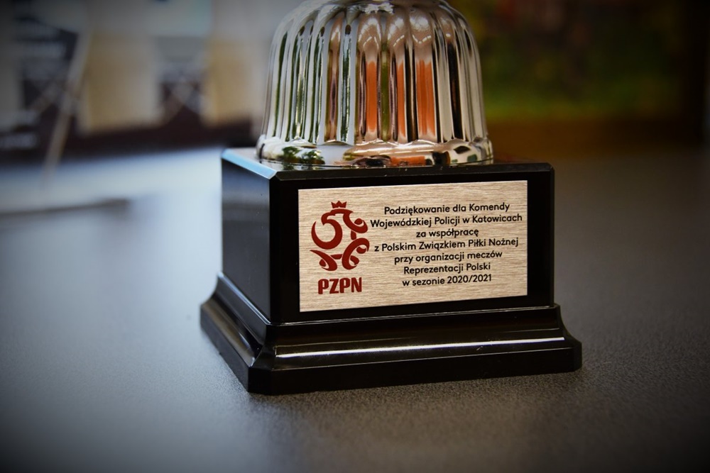 Gliwiccy policjanci docenieni przez PZPN