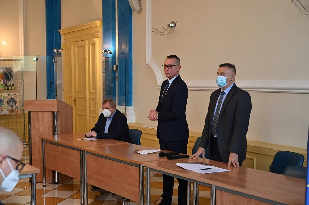 Spotkanie członków Klastra Energii "Przyjazna Energia w Powiecie Gliwickim"