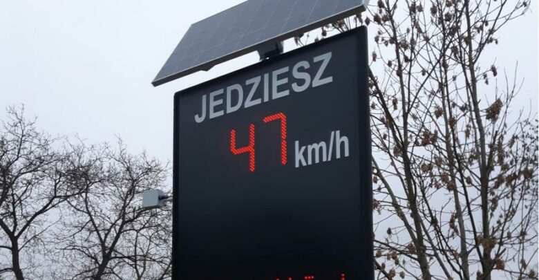 Jest już na wjeździe na DTŚ w Katowicach, teraz ma temperować kierowców w Gliwicach