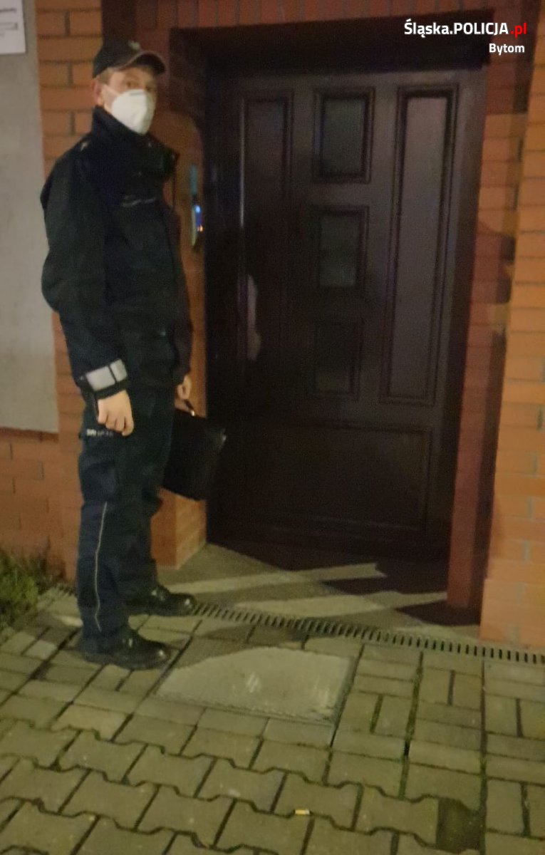 Dzielnicowy zdążył z pomocą