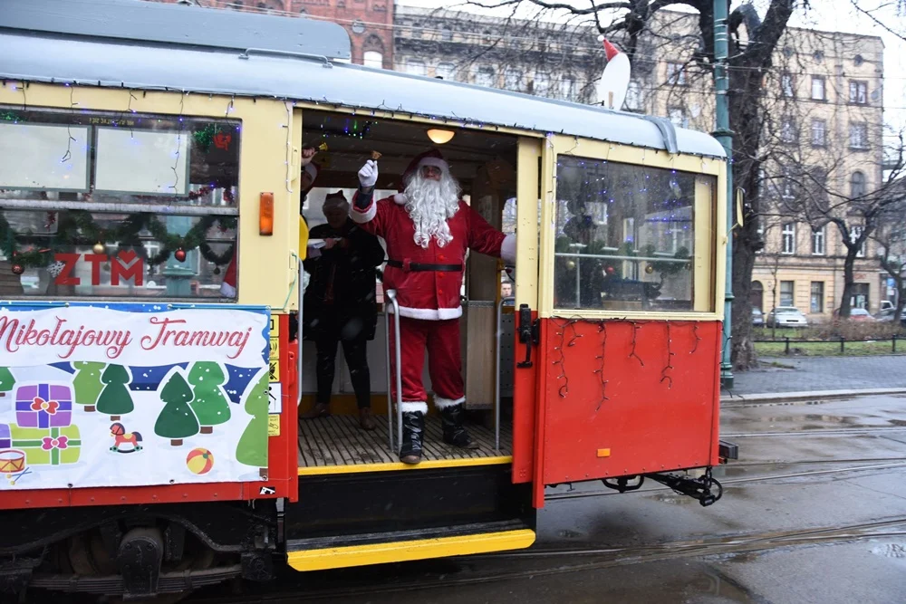 Mikołajowy Tramwaj zawitał do Bytomia