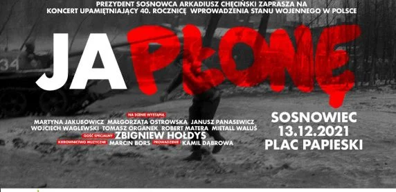 Koncert upamiętniający 40. rocznicę wprowadzenia stanu wojennego w Polsce