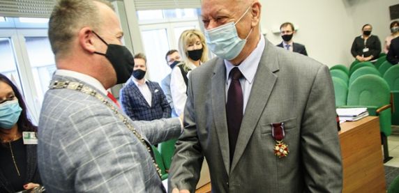 Magdalena Pochwalska i Daniel Miklasiński uhonorowani