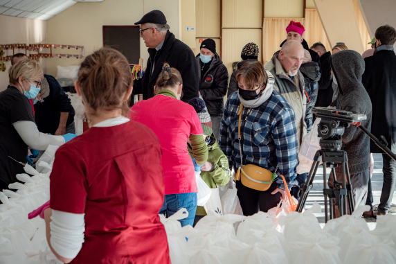 Za nami kolejna Wigilia dla potrzebujących. W tym roku w nieco zmienionej formie