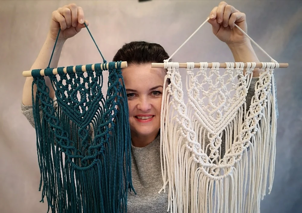 Warsztaty z makramy w mikołowskim Domu Kultury