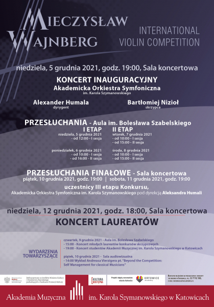 Trwa Międzynarodowy Konkurs Skrzypcowy Mieczysława Wajnberga