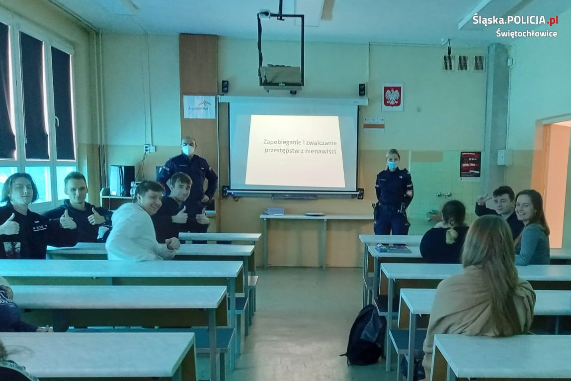 O mowie nienawiści z świętochłowicką młodzieżą