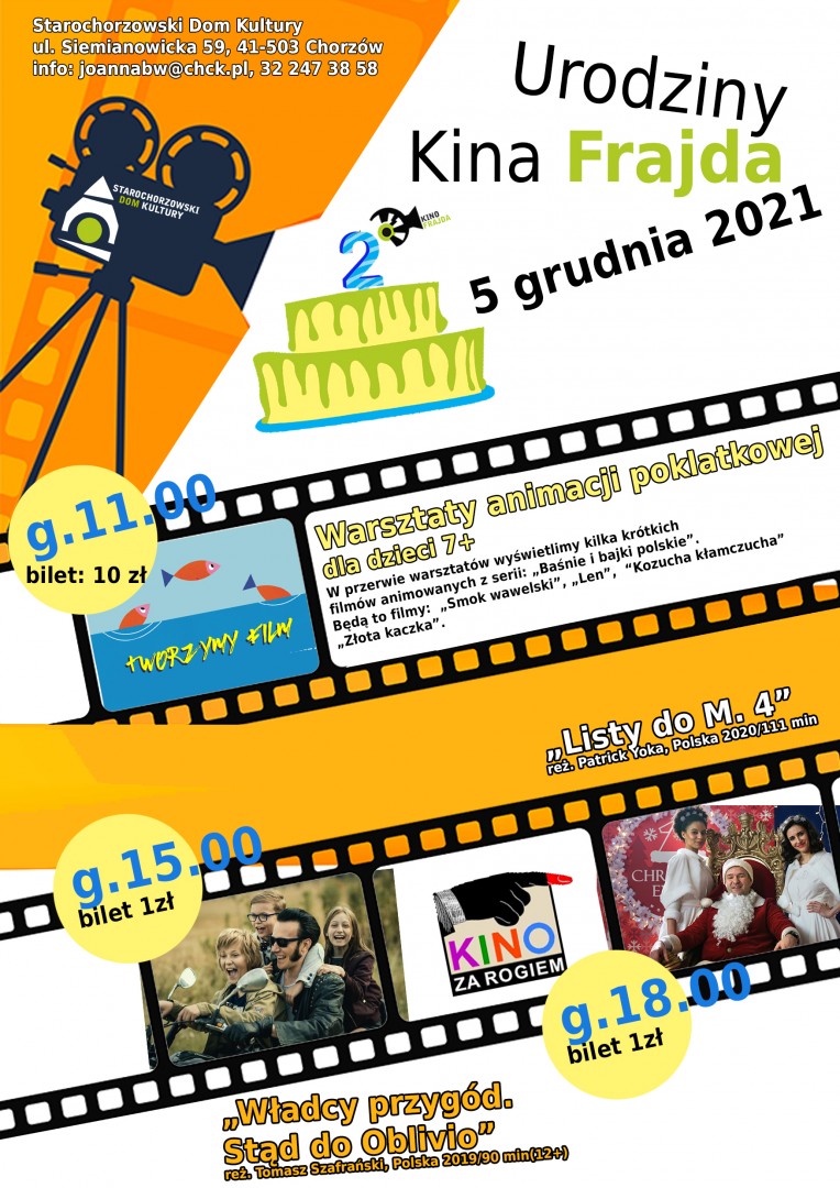 2. urodziny Kina Frajda!