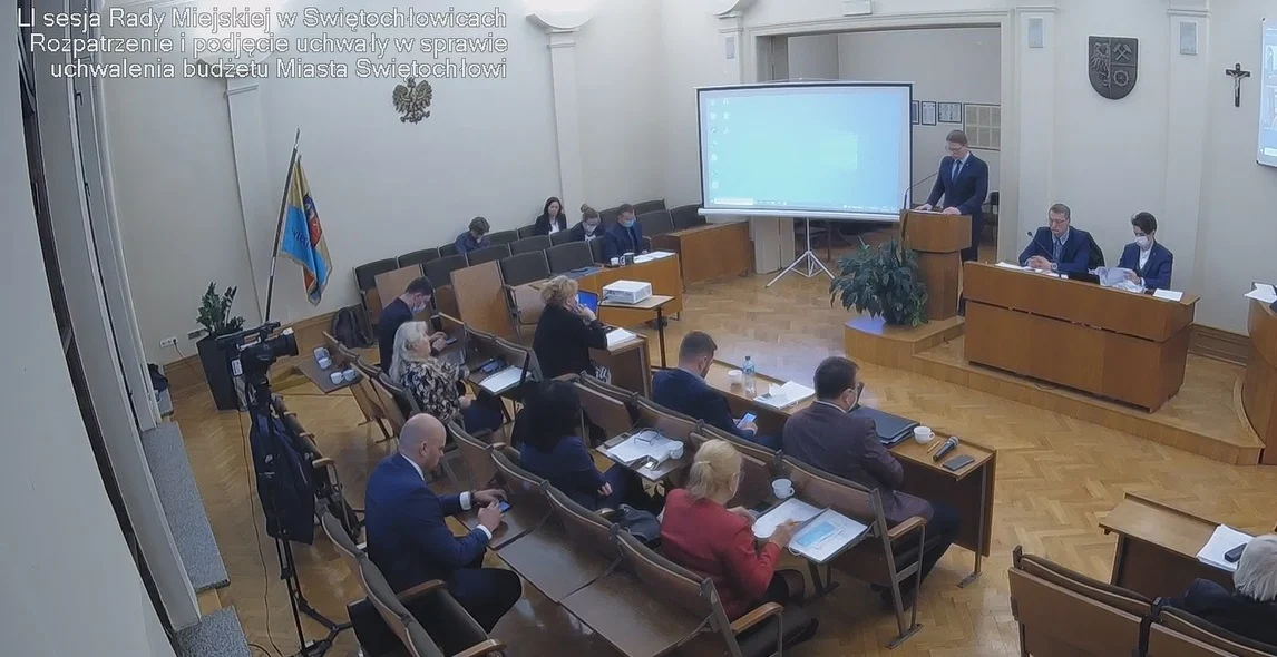 Budżet miasta Świętochłowice 2022 przyjęty! 16 radnych "za" projektem uchwały