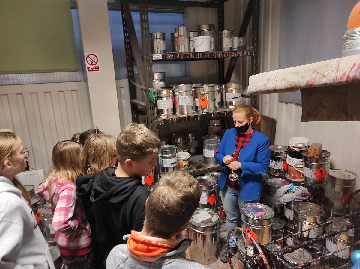 Świętochłowiccy uczniowie z przedświąteczną wizytą w Krakowie