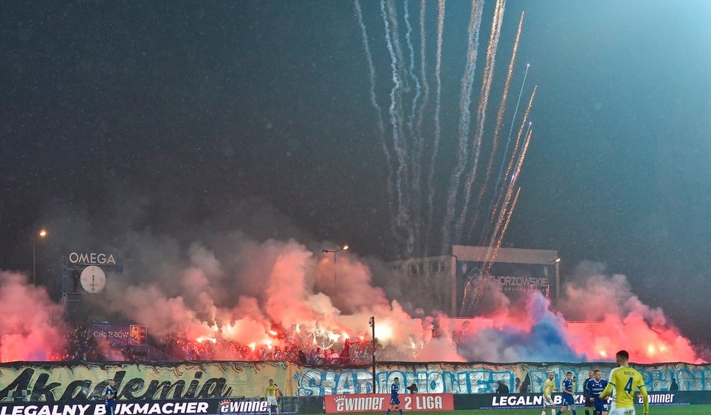 Ruch Chorzów ukarany dyscyplinarnie po meczu z Motorem Lublin