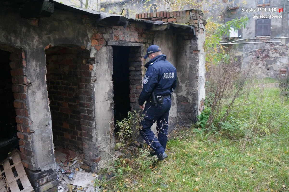 Dzielnicowi nie zostawili bezdomnego bez pomocy