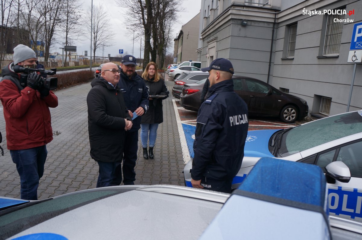 Nowe radiowozy chorzowskiej policji