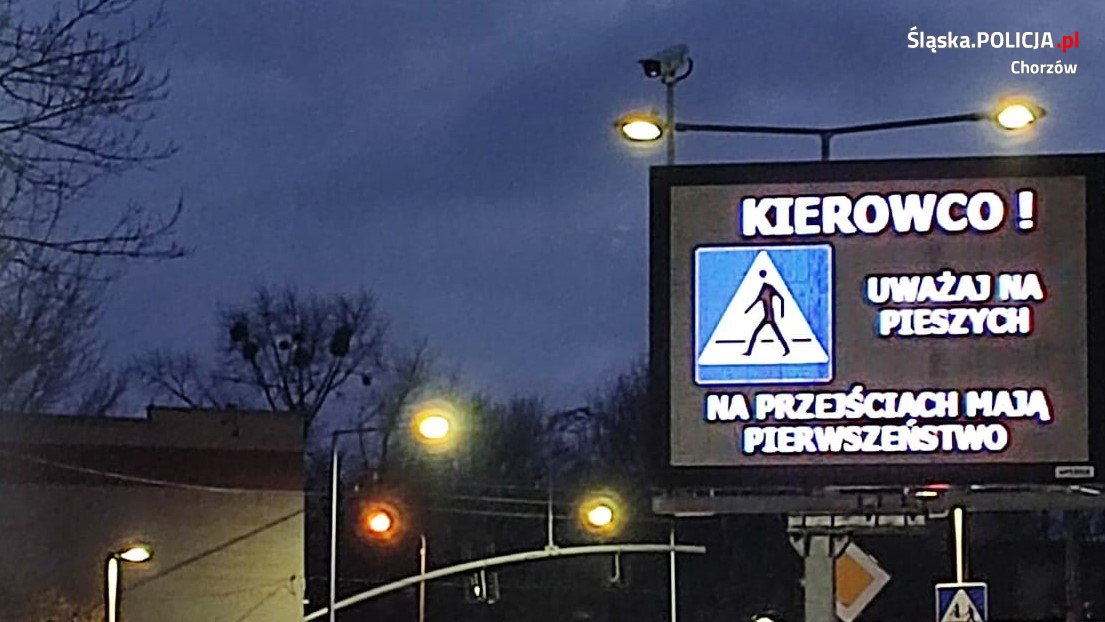 Zimą szczególnie uważajmy na pieszych